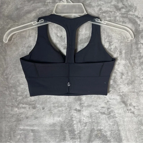 Women's Black Sports Bra - Picture 3 of 6